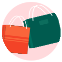 ท่องเที่ยวช็อปปิ้ง icon